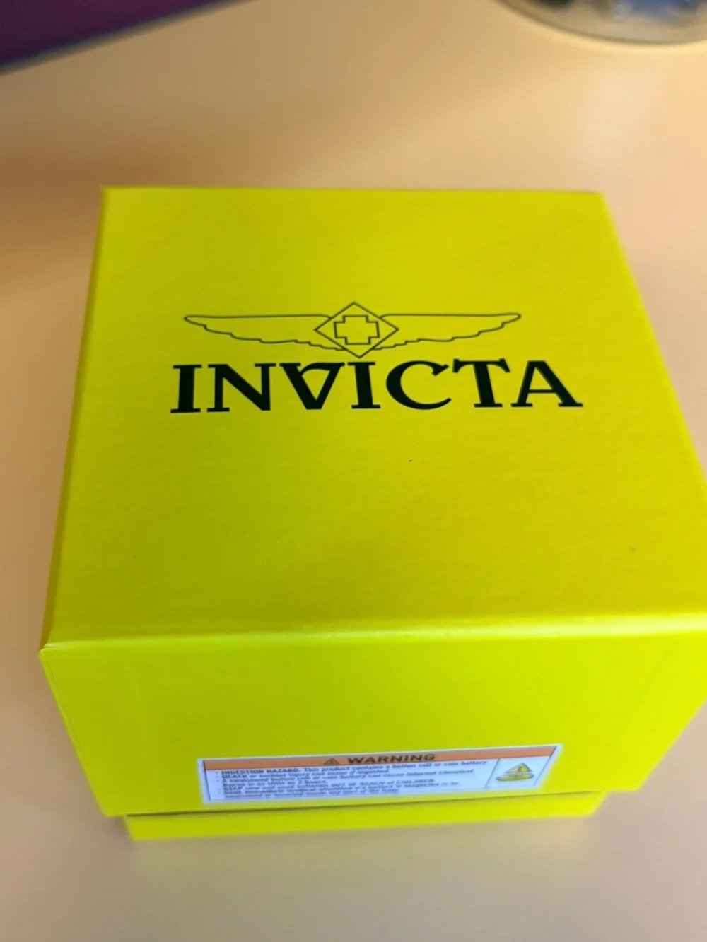 Invicta Gold-Tone Chronograph Bracelet Watch